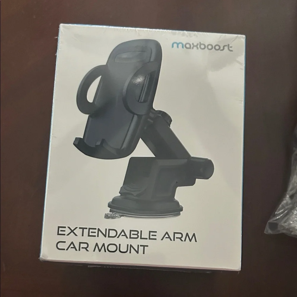 Black Extendable Arm Car Mount